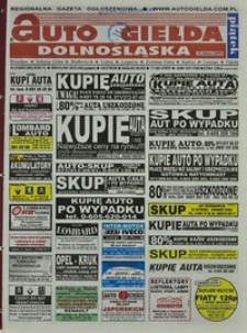 Auto Giełda Dolnośląska : regionalna gazeta ogłoszeniowa, 2003, nr 31 (993) [28.03]