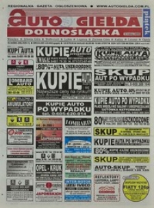 Auto Giełda Dolnośląska : regionalna gazeta ogłoszeniowa, 2003, nr 34 (996) [4.04]