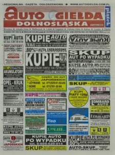 Auto Giełda Dolnośląska : regionalna gazeta ogłoszeniowa, 2003, nr 45 (1007) [9.05]