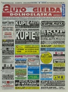 Auto Giełda Dolnośląska : regionalna gazeta ogłoszeniowa, 2003, nr 48 (1010) [16.05]