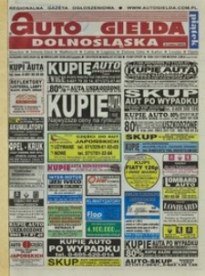Auto Giełda Dolnośląska : regionalna gazeta ogłoszeniowa, 2003, nr 53 (1015) [30.05]