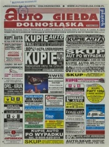 Auto Giełda Dolnośląska : regionalna gazeta ogłoszeniowa, 2003, nr 58 (1020) [13.06]