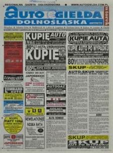 Auto Giełda Dolnośląska : regionalna gazeta ogłoszeniowa, 2003, nr 62 (1024) [24.06]