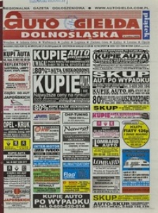 Auto Giełda Dolnośląska : regionalna gazeta ogłoszeniowa, 2003, nr 63 (1025) [27.06]