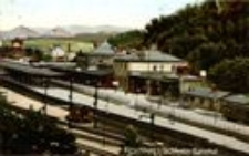 Hirschberg i. / Schl., der Bahnhof [Dokument ikonograficzny]