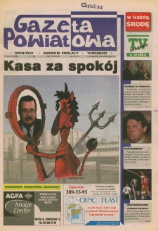Wołowska Gazeta Powiatowa, 2001, nr 17 [3 stycznia] [Dokument elektroniczny]