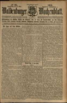 Waldenburger Wochenblatt, Jg. 59, 1913, nr 64