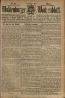 Waldenburger Wochenblatt, Jg. 59, 1913, nr 67