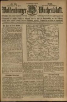 Waldenburger Wochenblatt, Jg. 59, 1913, nr 70