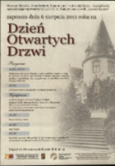 Dzień Otwartych Drzwi - plakat [Dokument życia społecznego]
