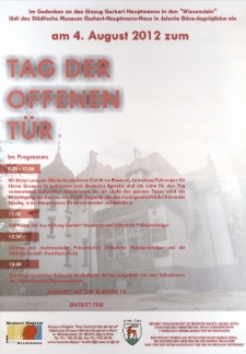 Tag der Offenen Tür - plakat [Dokument życia społecznego]