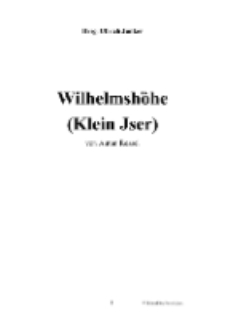 Wilhelmshöhe (Klein Jser) [Dokument elektroniczny]