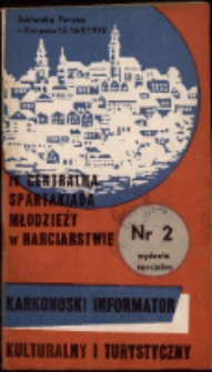 Karkonoski Informator Kulturalny i Turystyczny, 1975, nr 2 (96), Wydanie specjalne