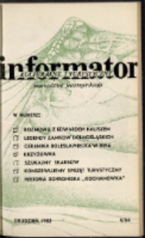 Informator Kulturalny i Turystyczny Województwa Jeleniogórskiego, 1982, nr 6
