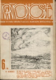 Karkonosze: Informator Kulturalny i Turystyczny Województwa Jeleniogórskiego, 1983, nr 6 (70)