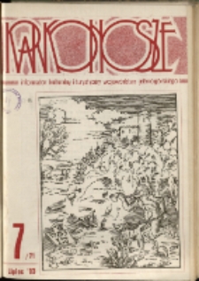 Karkonosze: Informator Kulturalny i Turystyczny Województwa Jeleniogórskiego, 1983, nr 7 (71)