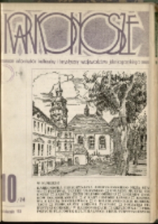 Karkonosze: Informator Kulturalny i Turystyczny Województwa Jeleniogórskiego, 1983, nr 10 (74)
