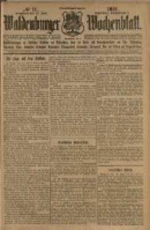 Waldenburger Wochenblatt, Jg. 59, 1913, nr 77