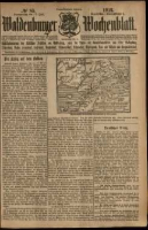 Waldenburger Wochenblatt, Jg. 59, 1913, nr 85