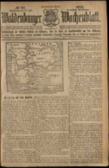 Waldenburger Wochenblatt, Jg. 59, 1913, nr 88