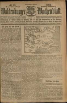 Waldenburger Wochenblatt, Jg. 59, 1913, nr 92