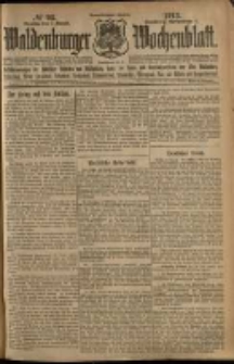 Waldenburger Wochenblatt, Jg. 59, 1913, nr 93