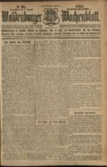 Waldenburger Wochenblatt, Jg. 59, 1913, nr 95