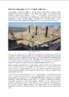 Odebrano kolejny etap prac remontowych na Chojniku [Dokument elektroniczny]