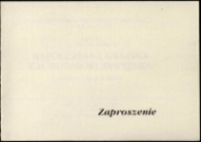 Współczesna grafika zachodnioeuropejska : z kolekcji Jana Hałuszki - zaproszenie [Dokument życia społecznego]