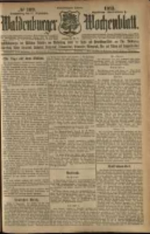 Waldenburger Wochenblatt, Jg. 59, 1913, nr 109
