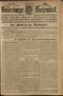 Waldenburger Wochenblatt, Jg. 59, 1913, nr 110