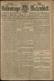Waldenburger Wochenblatt, Jg. 59, 1913, nr 114