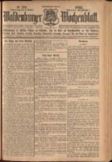 Waldenburger Wochenblatt, Jg. 59, 1913, nr 118