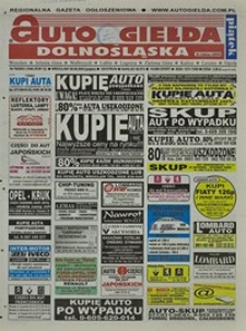 Auto Giełda Dolnośląska : regionalna gazeta ogłoszeniowa, 2003, nr 78 (1040) [8.08]