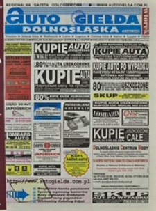 Auto Giełda Dolnośląska : regionalna gazeta ogłoszeniowa, 2003, nr 96 (1058) [30.09]