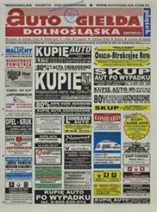 Auto Giełda Dolnośląska : regionalna gazeta ogłoszeniowa, 2003, nr 102 (1064) [17.10]