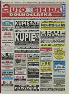 Auto Giełda Dolnośląska : regionalna gazeta ogłoszeniowa, 2003, nr 107 (1069) [31.10]