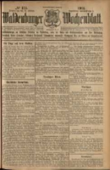 Waldenburger Wochenblatt, Jg. 59, 1913, nr 124