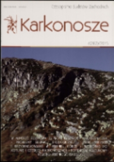Karkonosze : czasopismo Sudet&oacute;w Zachodnich, 2015, nr 4 (282)