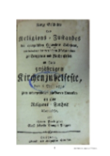 Geschichte von Langenau : Dessen Besitzer bis zu unsern Zeiten [Dokument elektroniczny]