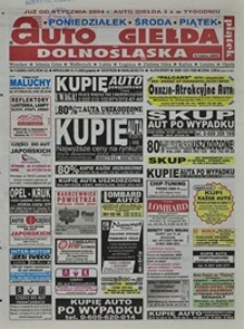 Auto Giełda Dolnośląska : regionalna gazeta ogłoszeniowa, 2003, nr 113 (1075) [21.11]
