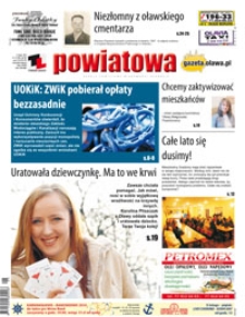 Gazeta Powiatowa - Wiadomości Oławskie, 2016, nr 5