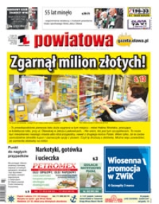 Gazeta Powiatowa - Wiadomości Oławskie, 2016, nr 7