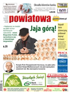 Gazeta Powiatowa - Wiadomości Oławskie, 2016, nr 12