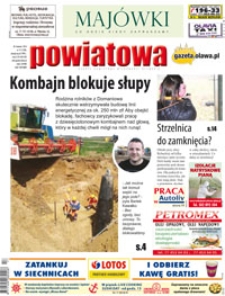 Gazeta Powiatowa - Wiadomości Oławskie, 2016, nr 17