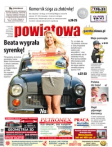 Gazeta Powiatowa - Wiadomości Oławskie, 2016, nr 25