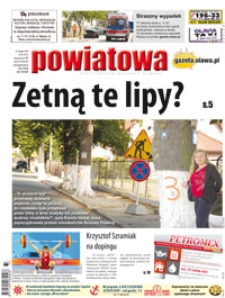 Gazeta Powiatowa - Wiadomości Oławskie, 2016, nr 33
