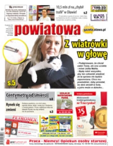 Gazeta Powiatowa - Wiadomości Oławskie, 2016, nr 42