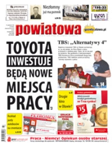 Gazeta Powiatowa - Wiadomości Oławskie, 2016, nr 43