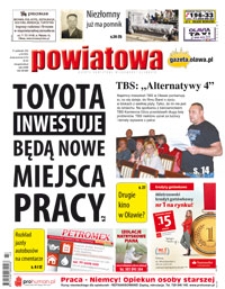 Gazeta Powiatowa - Wiadomości Oławskie, 2016, nr 43